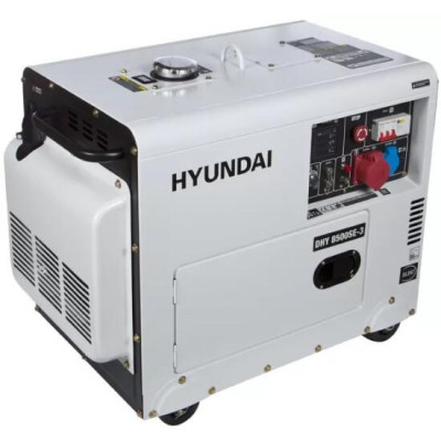Дизельний генератор Hyundai DHY 8500SE-3