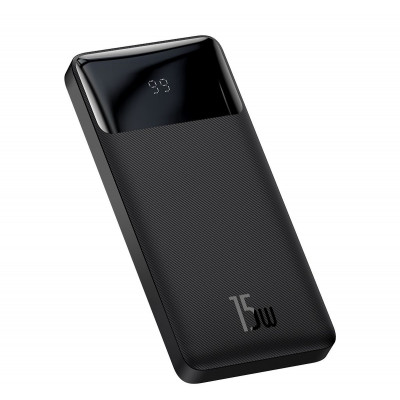 Зовнішній акумулятор (Power Bank) Baseus Bipow Digital Display 10000mAh 15W Black (PPDML-I01)