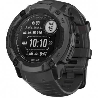 СМАРТ-ГОДИННИК GARMIN INSTINCT 2X SOLAR GRAPHITE (010-02805-10/00)