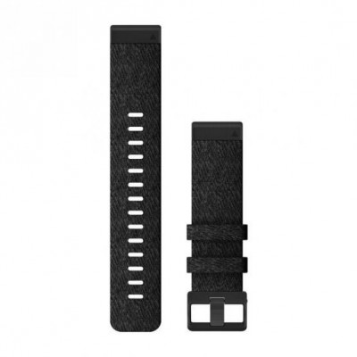 Ремінець Garmin fenix 6 QuickFit 22 чорний нейлоновий 010-12863-07