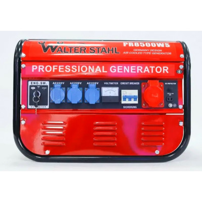 Бензиновий генератор Walter Stahl PR8500WS (GS8500E)