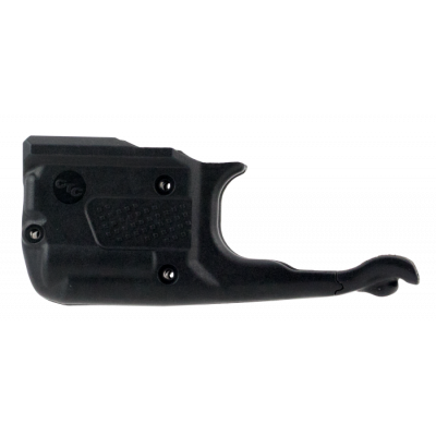 Crimson Trace LL807 Laserguard Pro 5mW Red Laser 633nM Wavelength & 150 Lumens White LED Light Black Finish for Most Glock Gen3-5