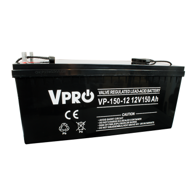 Акумуляторна батарея vPro VRLA AGM 12V 150AH (6AKUAGM150) AGM-150
