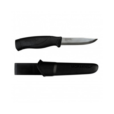 Ніж Morakniv Companion Heavy Duty Black з нержавіючої сталі (13158/13159)