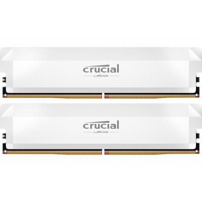 Оперативна пам'ять Crucial 32GB (2x16GB) 6000MHz CL36 Pro Overclocking White (CP2K16G60C36U5W)