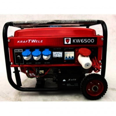 Бензиновий генератор Kraft&Dele KW-6500EL (KD-122)
