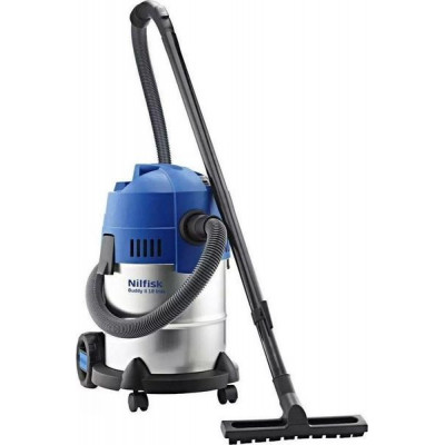 Будівельний пилосос Nilfisk Buddy II 18l EU (18451129) Inox