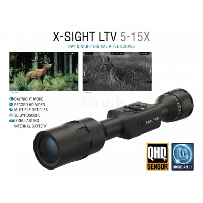 Цифровий приціл ATN X-Sight LTV 5-15X