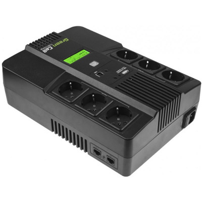 Лінійно-інтерактивний ДБЖ Green Cell UPS06 (600VA/360W)