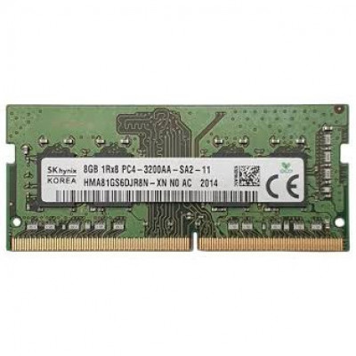 Пам'ять для ноутбуків SK hynix 8 GB SO-DIMM DDR4 3200 MHz (HMA81GS6DJR8N-XN)