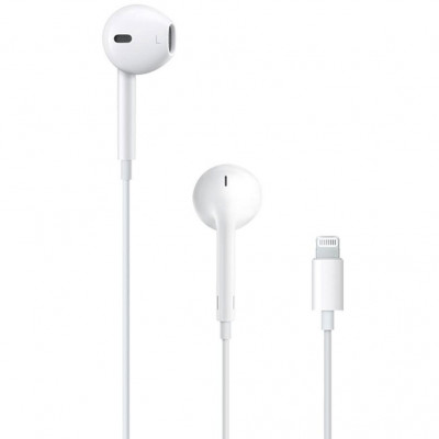 Навушники з мікрофоном Apple EarPods with Lightning Connector (MMTN2)