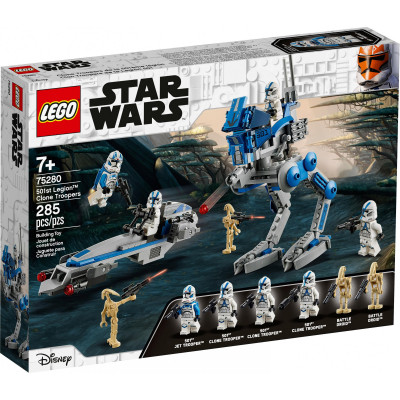 Блоковий конструктор LEGO Star Wars Клони-піхотинці 501-го легіону (75280)