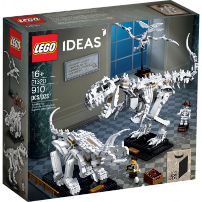 Блоковий конструктор LEGO Скам'янілості динозаврів (21320)