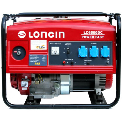 Бензиновий генератор Loncin LC6500DC