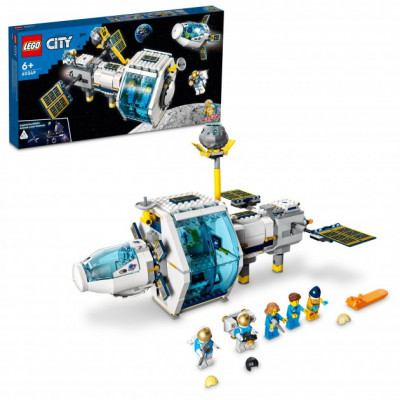 Блоковий конструктор LEGO City Space Місячна космічна станція (60349)
