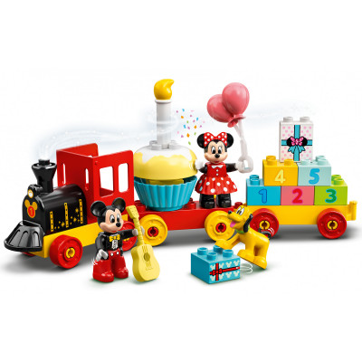 Блоковий конструктор LEGO Duplo Праздничный поезд Микки и Минни (10941)