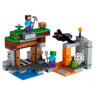 Блоковий конструктор LEGO Minecraft Заброшенная шахта (21166)