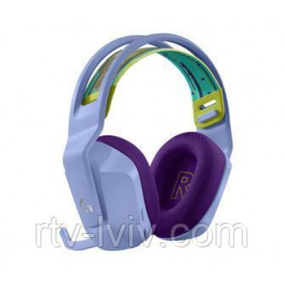 Комп'ютерна гарнітура Logitech Lightspeed Wireless RGB Gaming Headset G733 Lilac (981-000890)