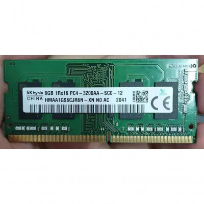 Пам'ять для ноутбуків SK hynix 8 GB SO-DIMM DDR4 3200 MHz (HMAA1GS6CJR6N-XN)