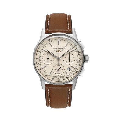 Годинник Bauhaus Aviation G38 Quartz 23765 - Beige
