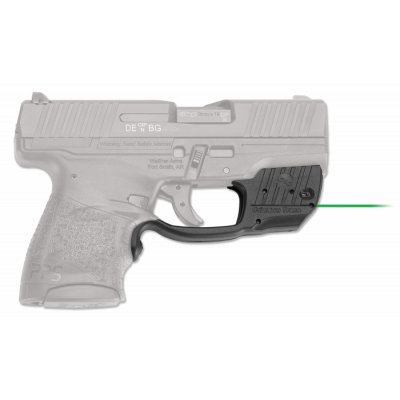 Crimson Trace LG482G Laserguard  5mW Green Laser with 532nM Wavelength & 50 ft Range Black Finish for Walther PPS M2