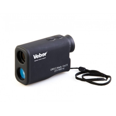 Лазерний далекомір Veber LR012/6*25 black (15-400м)