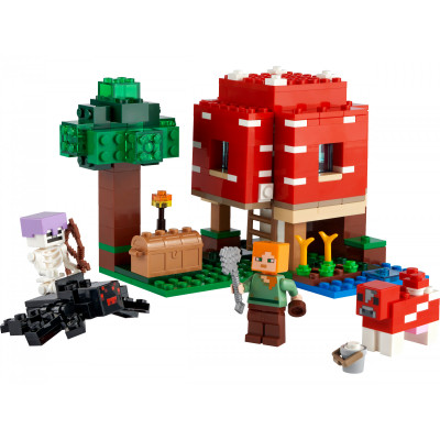 Блоковий конструктор LEGO Minecraft Грибной дом (21179)