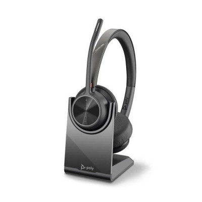 Навушники з мікрофоном Plantronics Poly Voyager 4320 UC Charge Stand (218476-01)