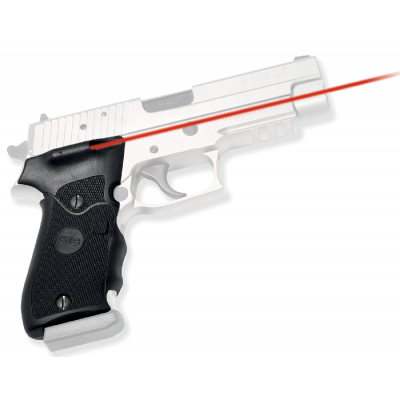 Crimson Trace LG320 Lasergrips 5mW Red Laser with 633nM Wavelength & 50 ft Range Black Finish for Sig P220