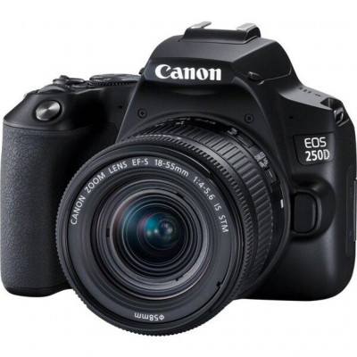 Дзеркальний фотоапарат Canon EOS 250D kit (18-55mm) EF-S IS STM (3454C007)