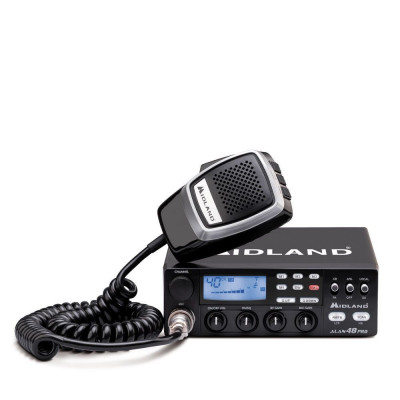 Midland Alan 48 PRO CB — Рація цифро-аналогова 27 МГц 4 Вт