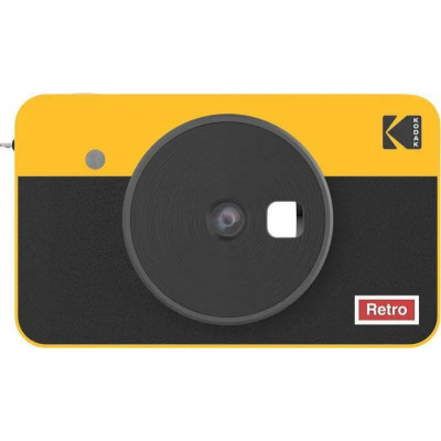 Фотокамера миттєвого друку Kodak Mini Shot 2 Retro Yellow (C210RY)