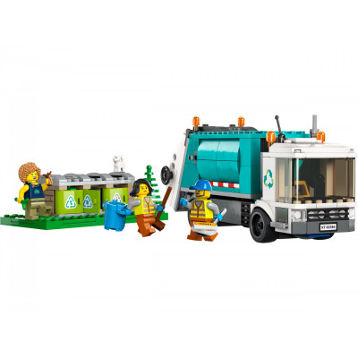 Блоковий конструктор LEGO City Сміттєпереробна вантажівка (60386)