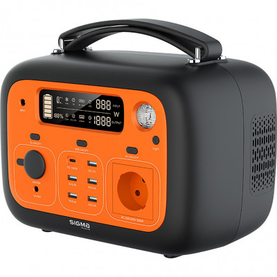 Зарядна станція Sigma mobile X-power SI140APS Black-orange
