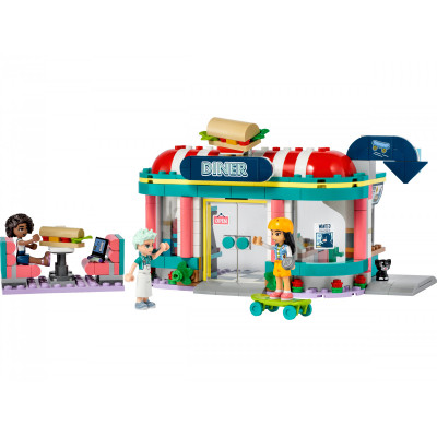 Блоковий конструктор LEGO Friends Хартлейк Сіті: ресторанчик у центрі міста (41728)