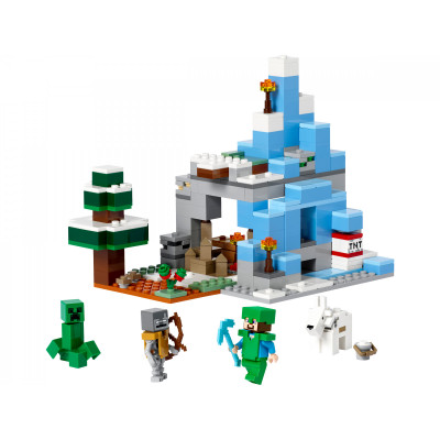 Блоковий конструктор LEGO Minecraft Замерзлі верхівки (21243)