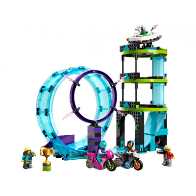 Блоковий конструктор LEGO City Неймовірне завдання для каскадерів (60361)