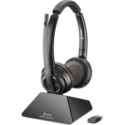 Спеціалізована гарнітура Plantronics Savi 8220-M UC DECT Black (209214-02)