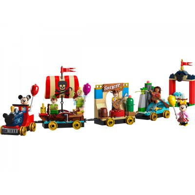 Блоковий конструктор LEGO Disney Classic Святковий діснеївський потяг (43212)