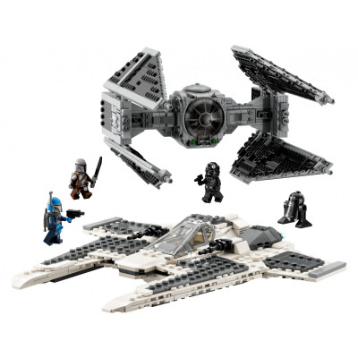 Блоковий конструктор LEGO Star Wars Мандалорський винищувач проти Перехоплювача TIE (75348)