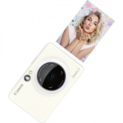 Фотокамера миттєвого друку Canon Zoemini S ZV123 White (3879C006)