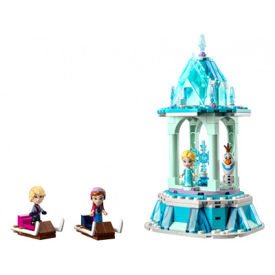 Блоковий конструктор LEGO Disney Чарівна карусель Анни й Ельзи (43218)