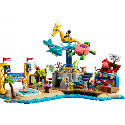Блоковий конструктор LEGO Friends Пляжний парк розваг (41737)