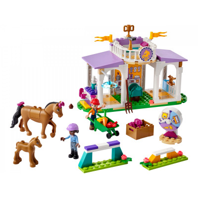 Блоковий конструктор LEGO Friends Тренування коня (41746)