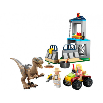 Блоковий конструктор LEGO Jurassic World Втеча велоцираптора (76957)