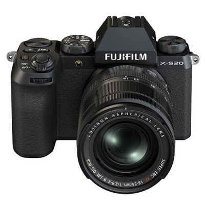 бездзеркальний фотоапарат Fujifilm X-S20 kit 18-55mm f/2,8-4R Black (16782002)