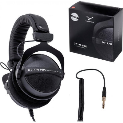 Навушники без мікрофону Beyerdynamic DT 770 PRO LB 250 Om Black Edition (718718)