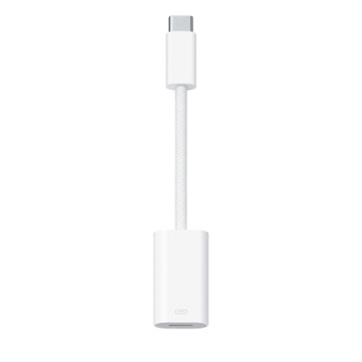 Адаптер USB Type-C Apple USB-C to Lightning Adapter White (MUQX3)