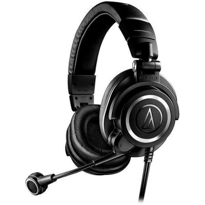 Навушники з мікрофоном Audio-Technica ATH-M50xSTS-USB Black