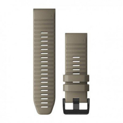 Ремінець Garmin Ремешок для Fenix 6x 26mm QuickFit Dark Sandstone Silicone bands (010-12864-02)